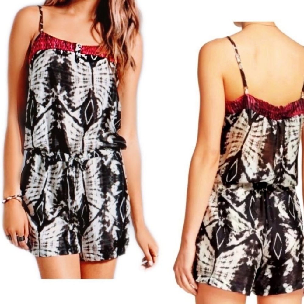 Da- Nang Silk Romper Size Medium